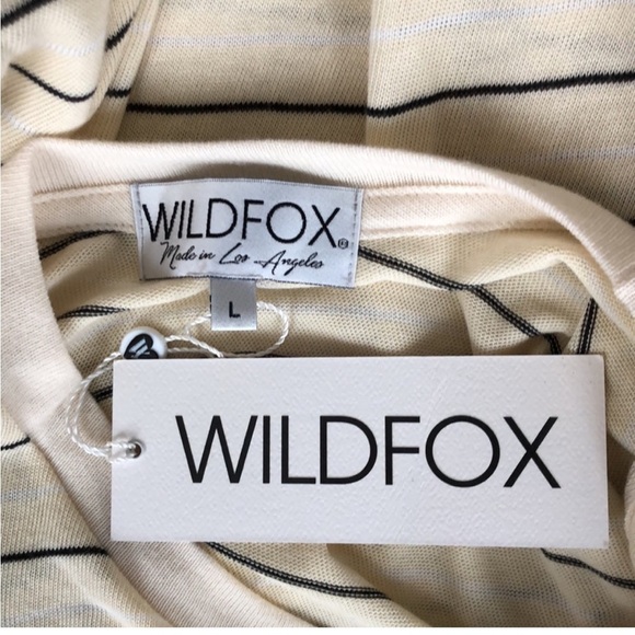 Wildfox striped tacos t-shirt size large - Picture 3 of 7